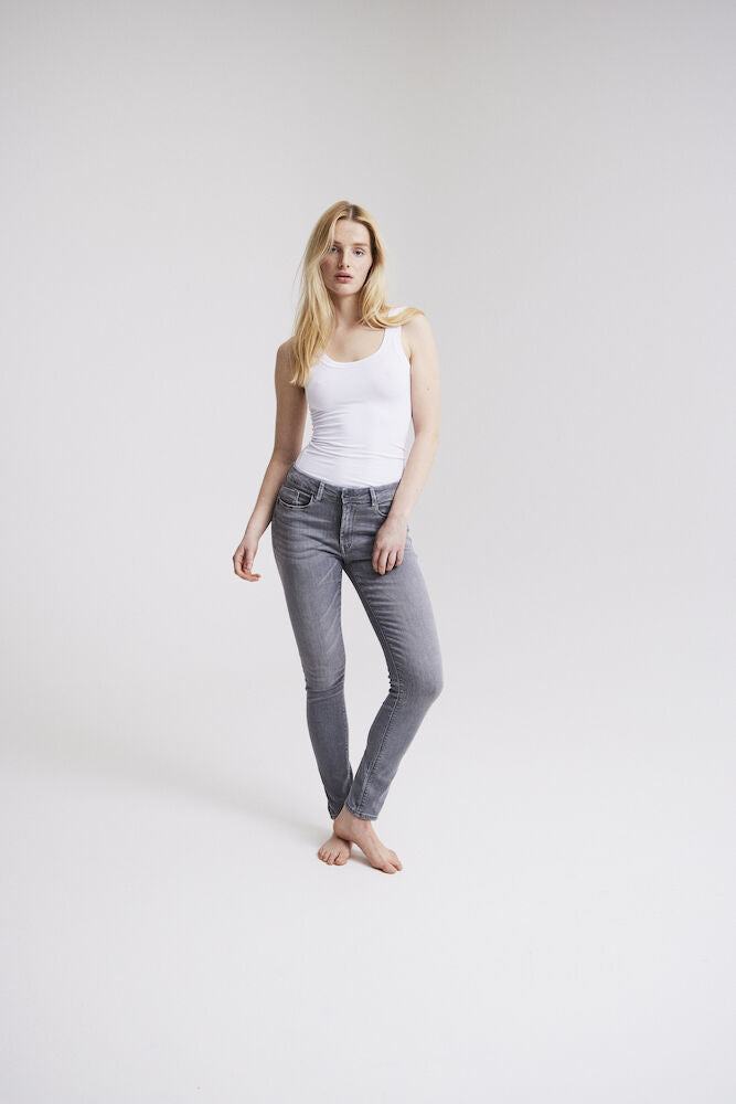 ICHI, ERIN IZARO LIGHT GRAY - Jeans - JK-Shop