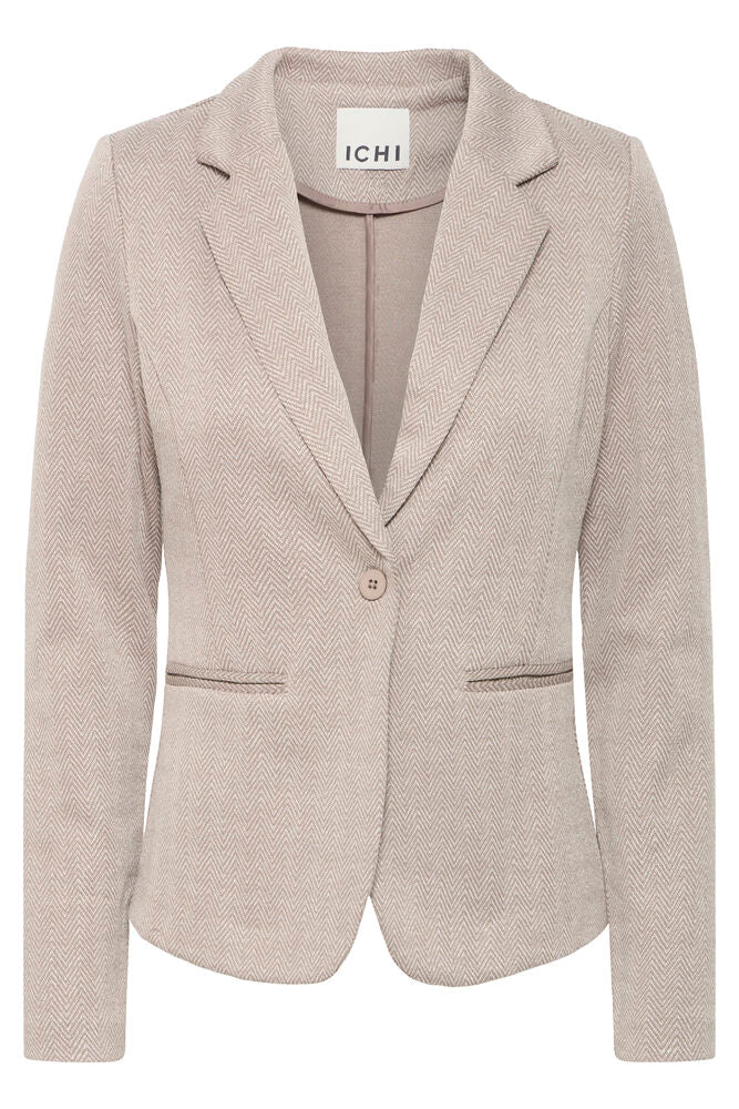 ICHI, IHKATE JACQUARD BL4 - Jakker & blazere - JK-Shop