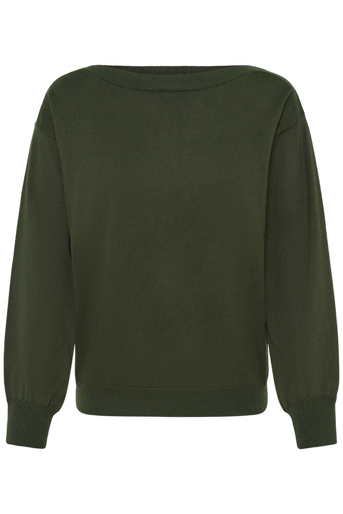 ICHI, IHLULS BOAT NECK LS - Genser - JK-Shop