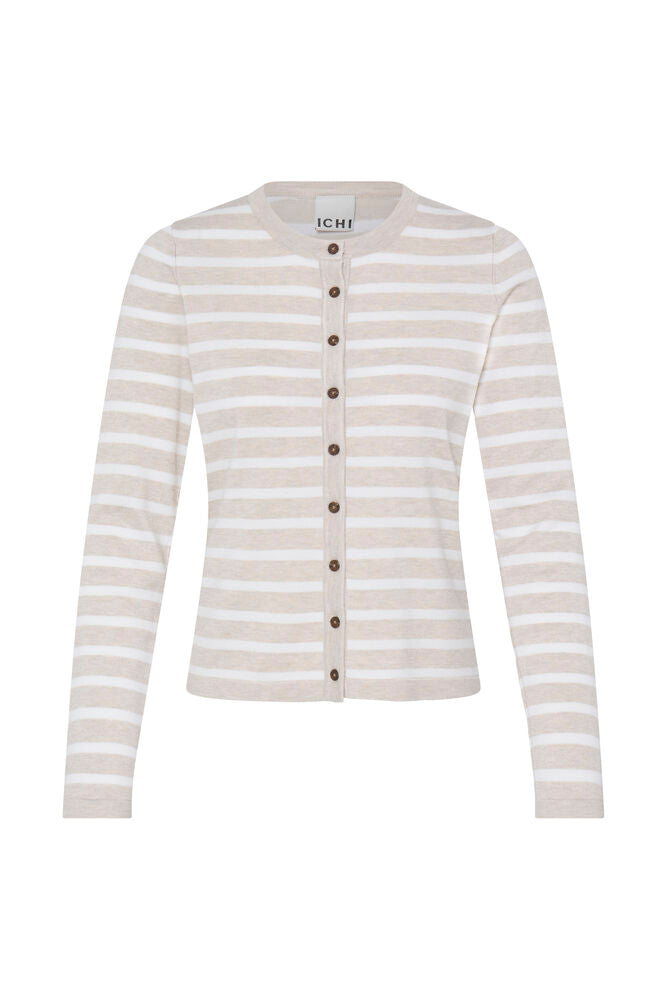 ICHI, IHLULS O-NECK CA - Strikk & cardigans - JK-Shop