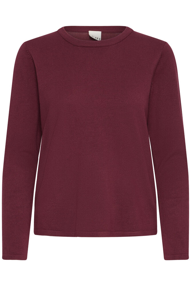 ICHI, IHLULS O-NECK LS - Strikk & cardigans - JK-Shop