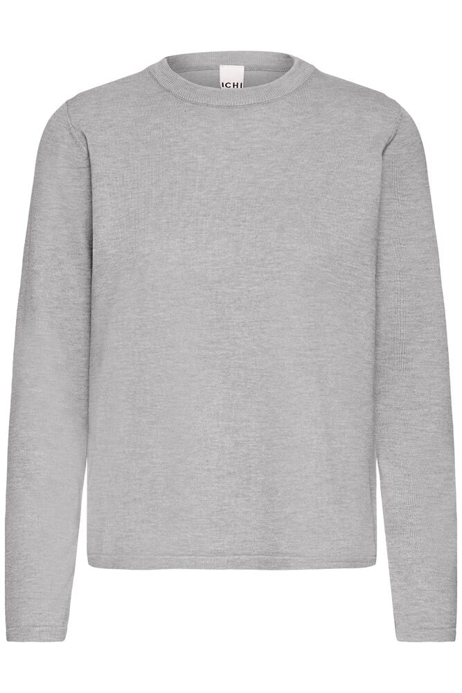ICHI, IHLULS O-NECK LS - Strikk & cardigans - JK-Shop