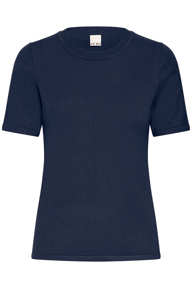 ICHI, IHLULS O-NECK SS - Strikk & cardigans - JK-Shop