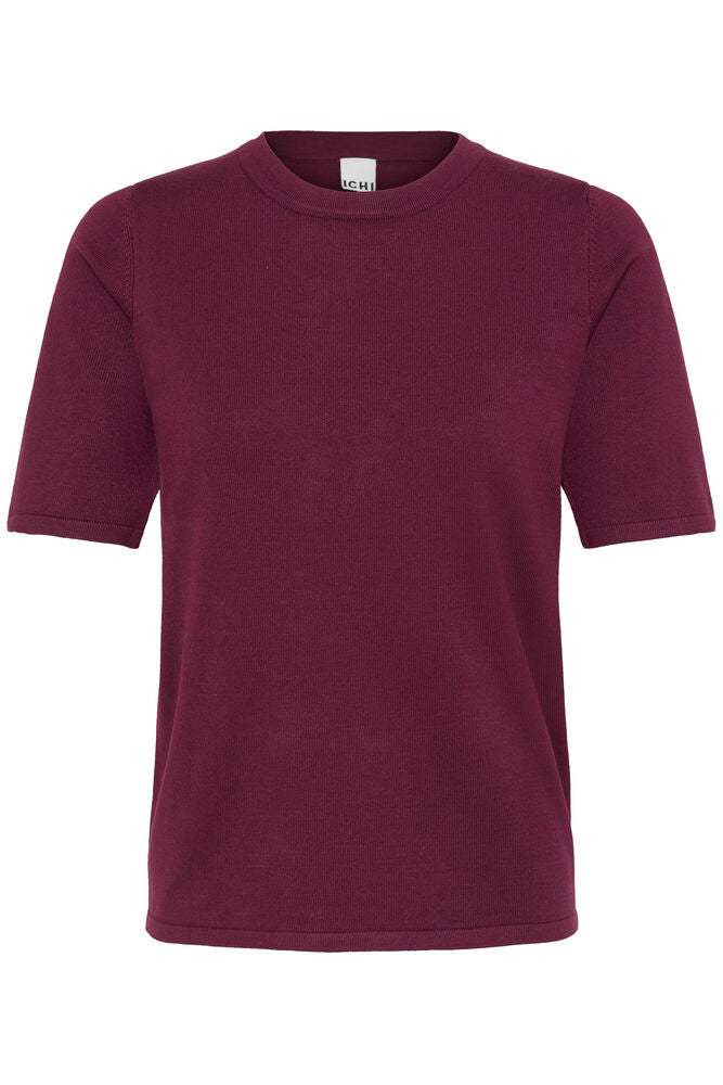 ICHI, IHLULS O-NECK SS - Strikk & cardigans - JK-Shop