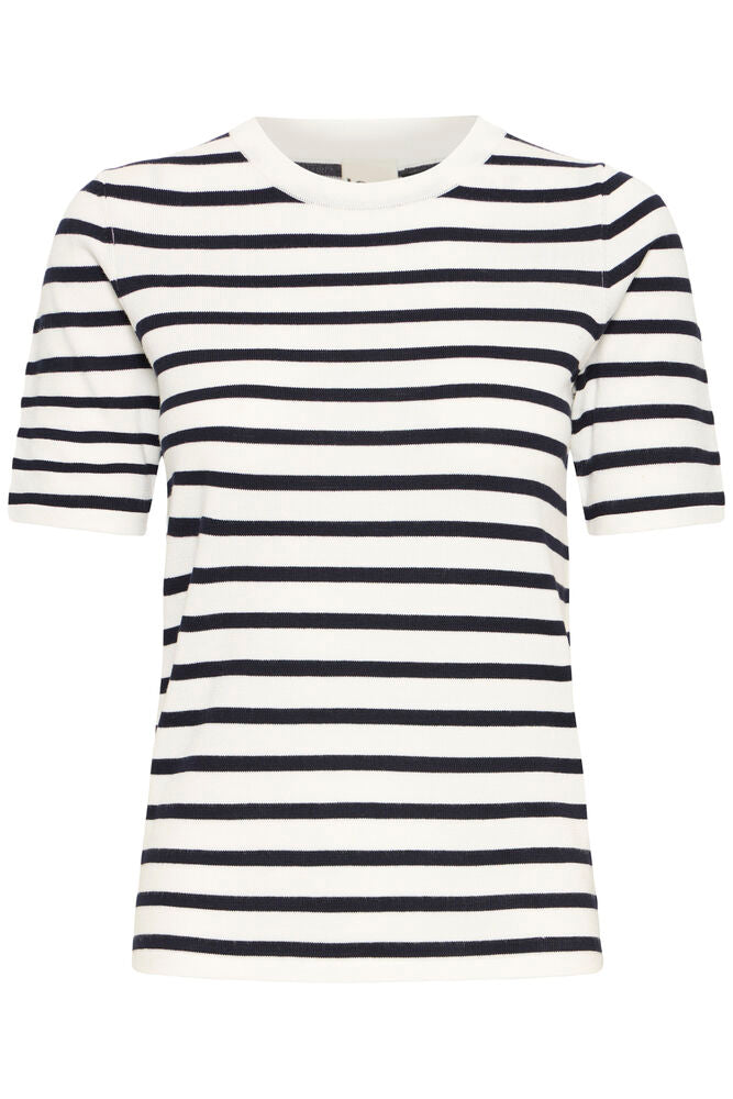 ICHI, IHLULS O-NECK SS - Strikk & cardigans - JK-Shop