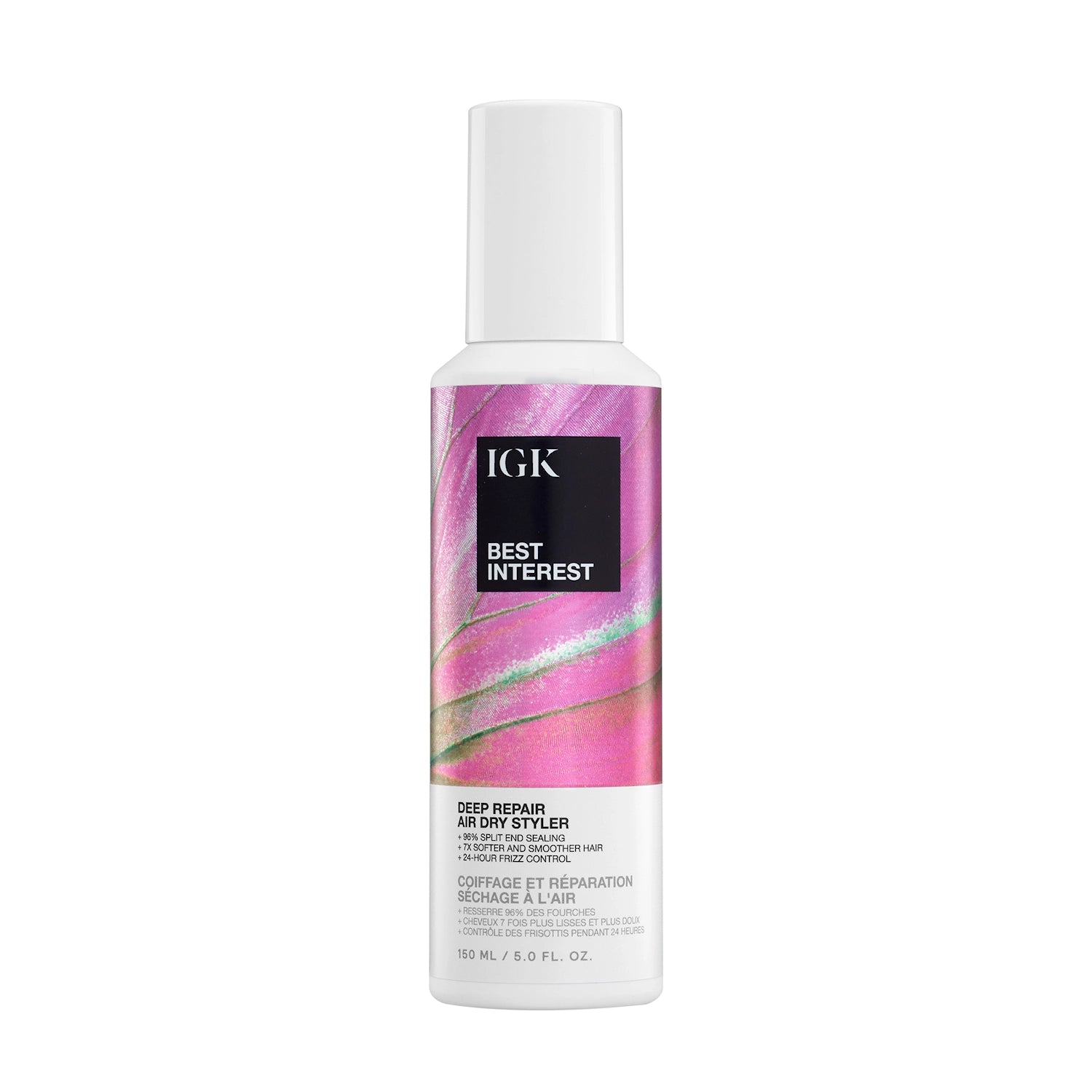 IGK, Best Interest Deep Repair Air Dry Styler 150ml - Hårserum - JK-Shop