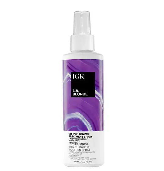 IGK, L.A Blonde Puprle Toning Treatment Spray-Hårkur-JKSHOP
