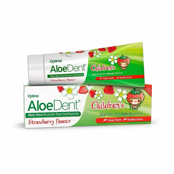 Aloedent, Barne Tannkrem Jordbær 50 ml