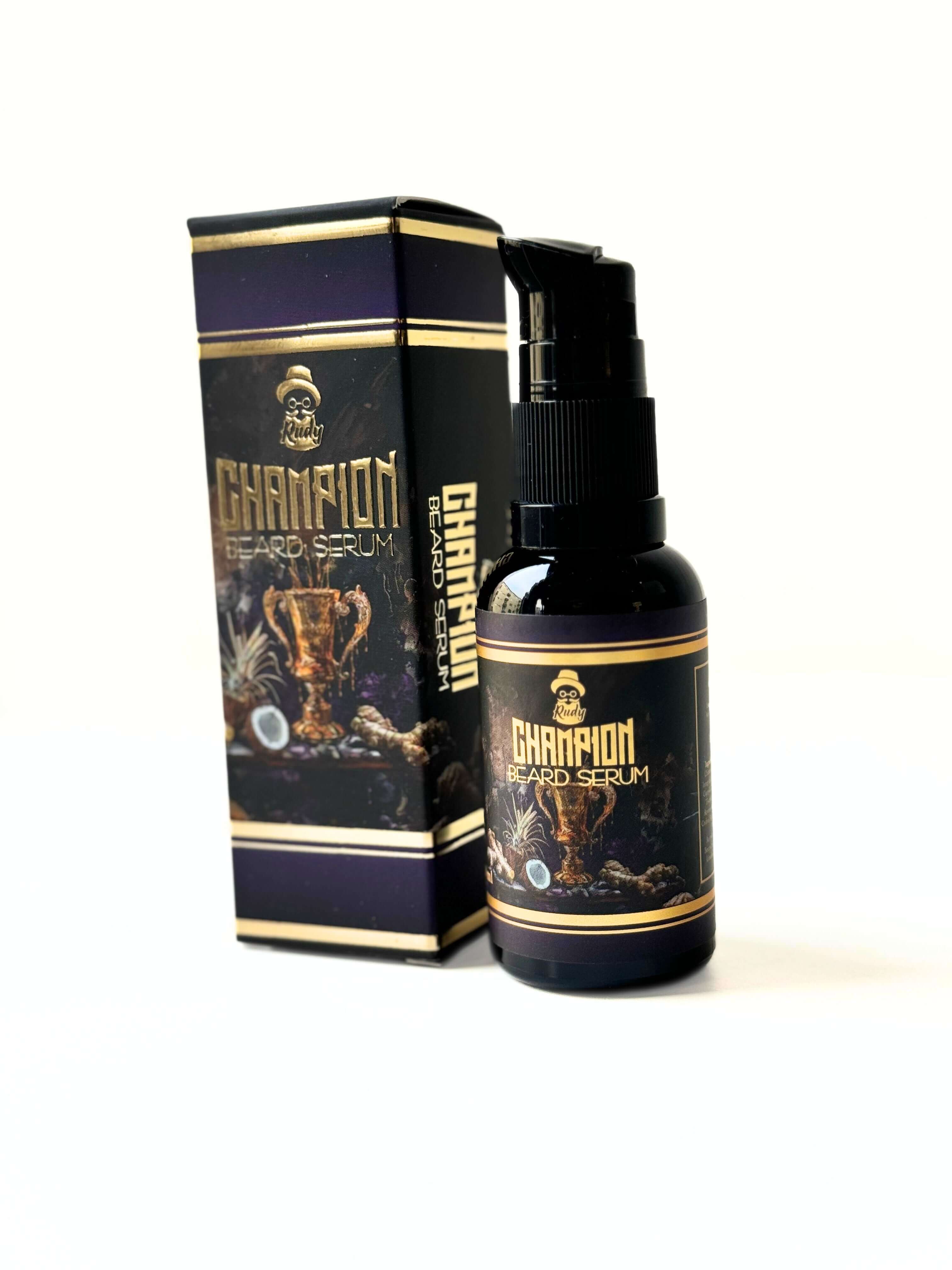 Champion – Luksuriøst Skjeggserum for Ekte Mestere-Skjegg serum-JKSHOP