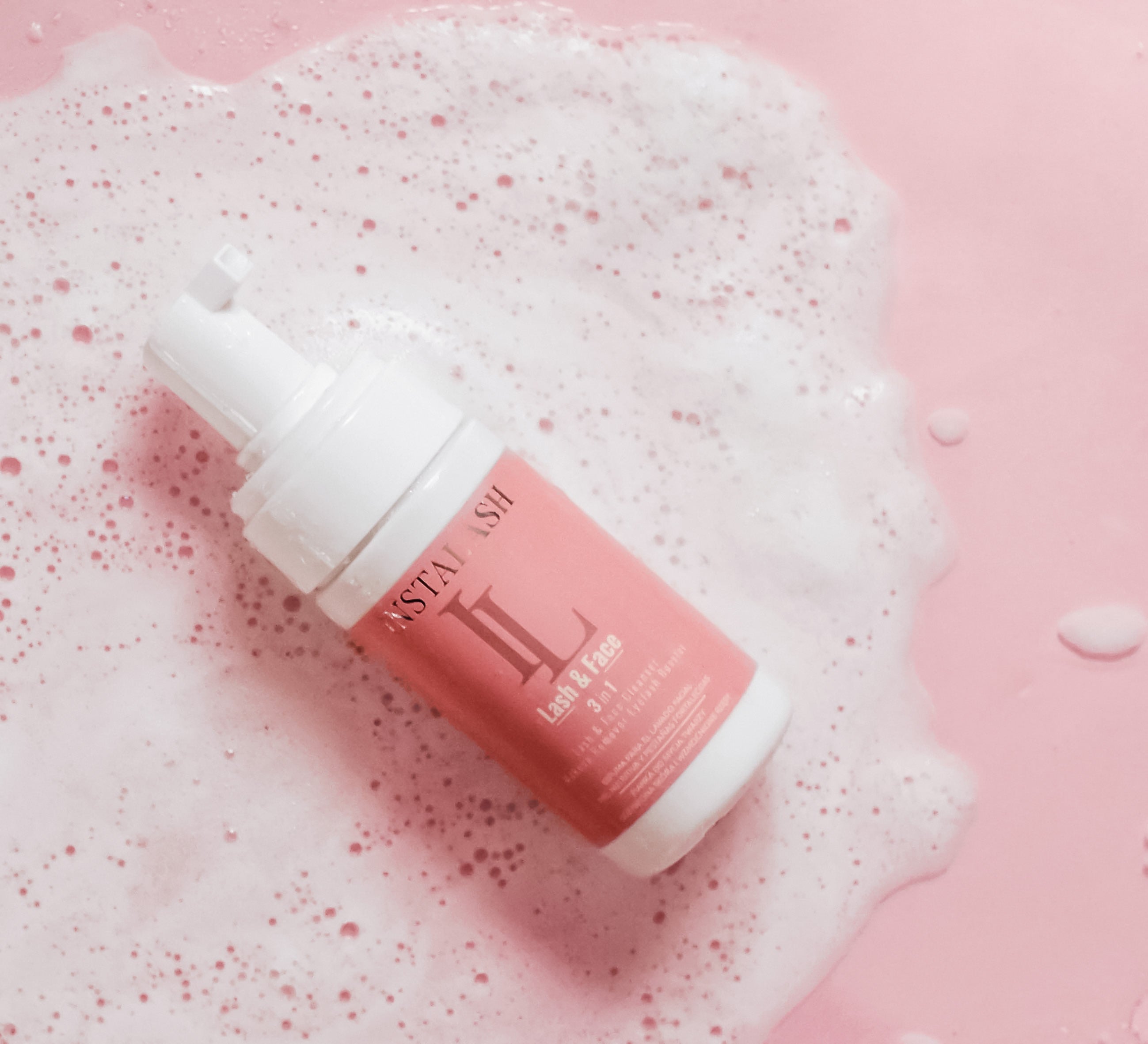 InstaLash - LASH & FACE Cleansing Foam - Ansiktsrens - JK-Shop