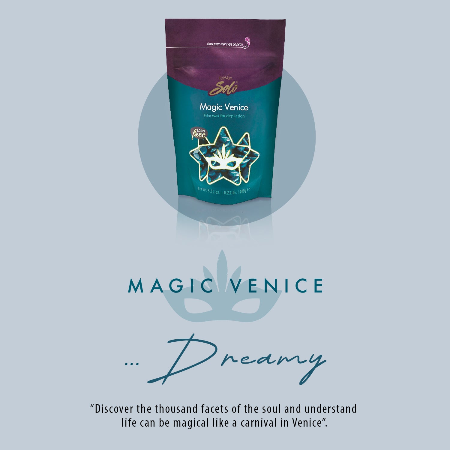 Italwax Magic Venice 100g - Hårfjerningsvoks - JK-Shop