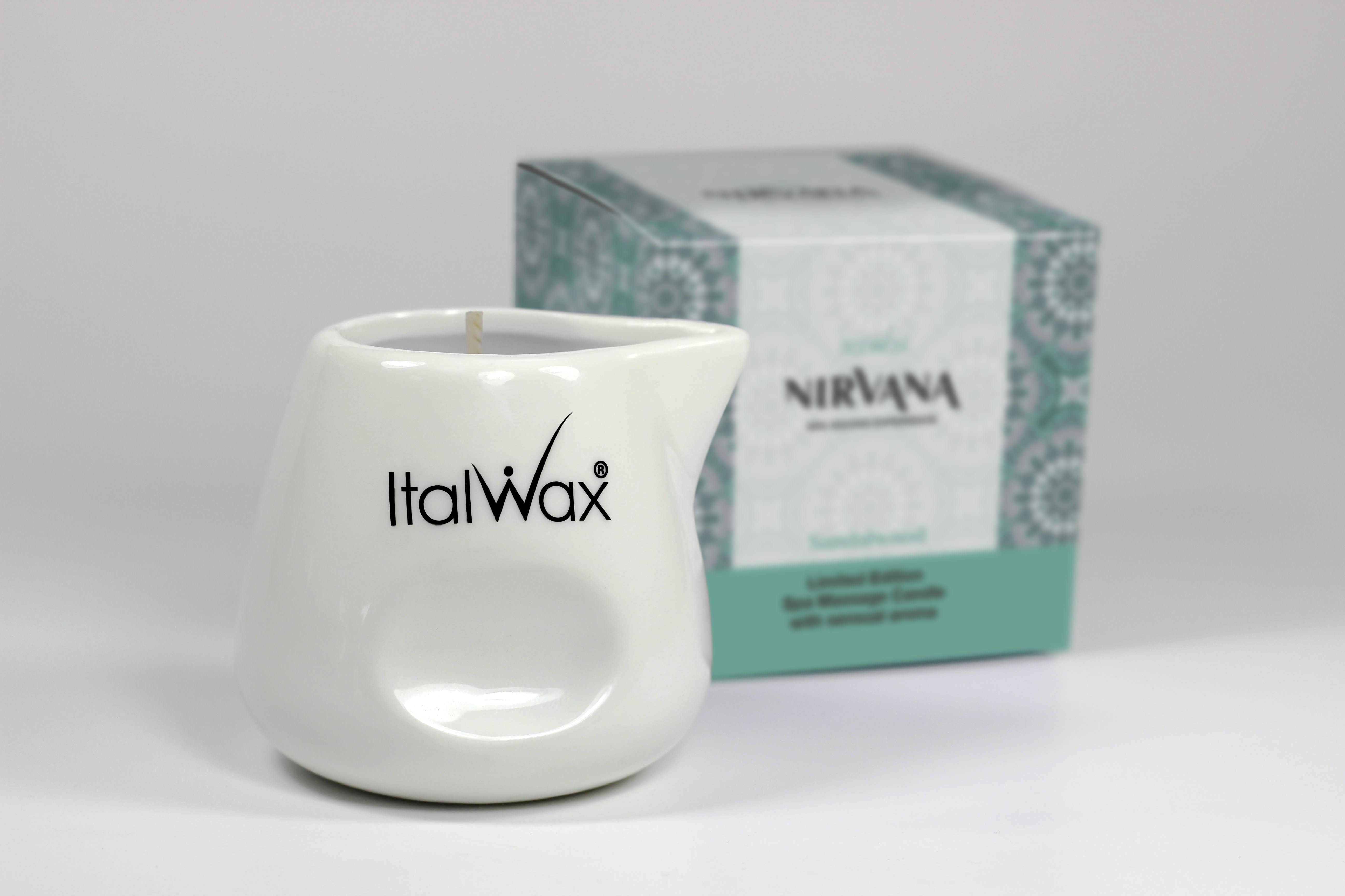 Italwax Nirvana Aromatic Candle Sandalwood-Duftlys-JKSHOP