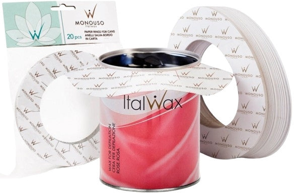 Italwax kantbeskyttelse ringer - Voks Tilbehør - JK-Shop