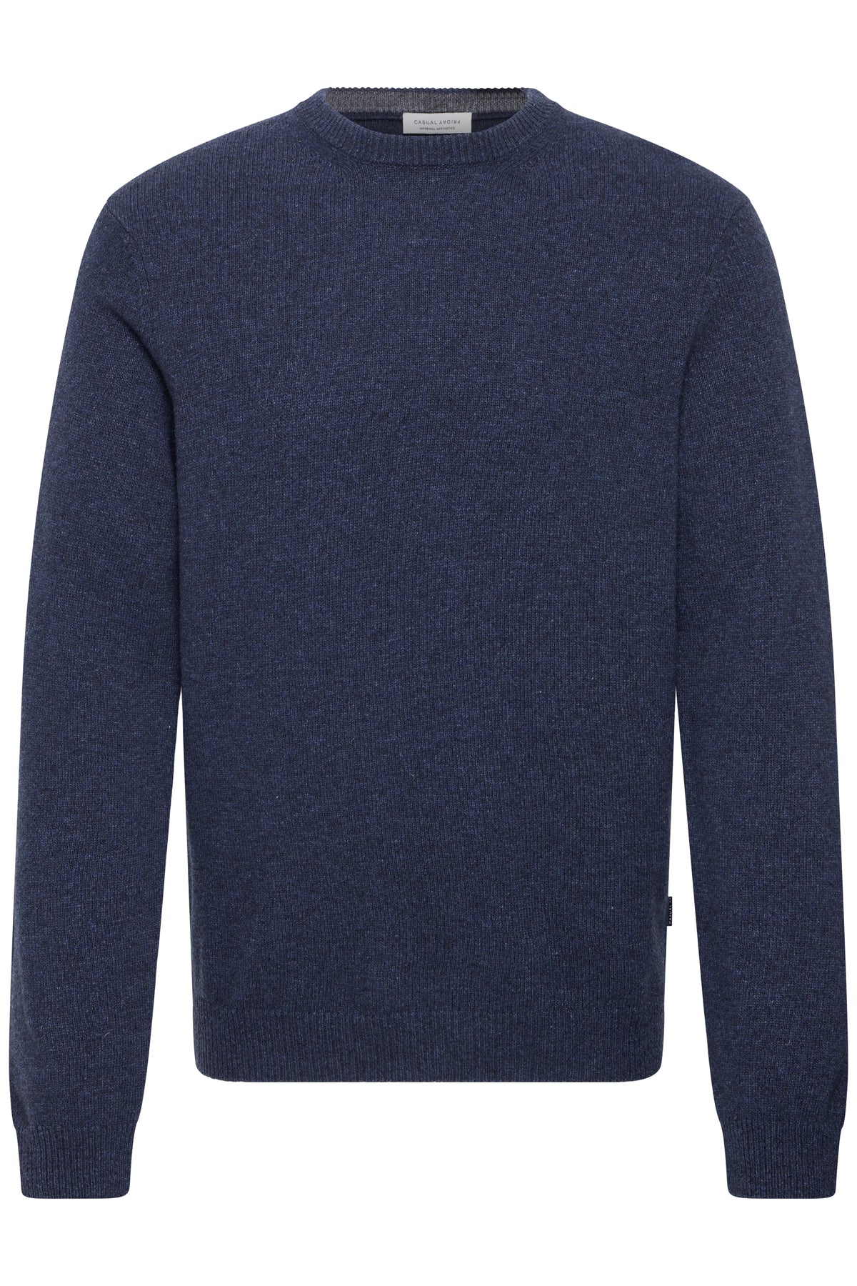 Casual Friday Karl Lambswool Knit After Midnight Melange