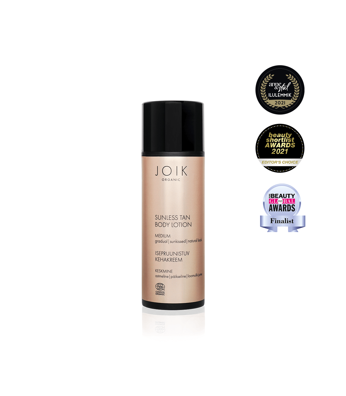 JOIK Organic Sunless Tan Body Lotion- Medium-Selvbruning-JKSHOP