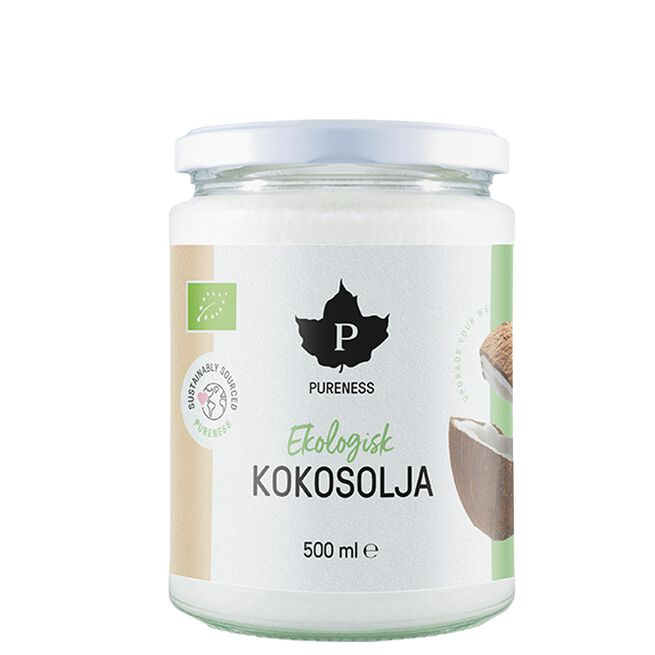Jungfru kokosolja Eko 500 ml - Fett & olje - JK-Shop