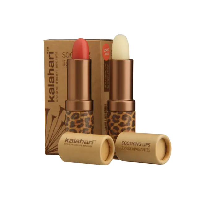 K Phyto-Ceutical Soothing Lips Desert Rose set - Leppepomade - JK-Shop
