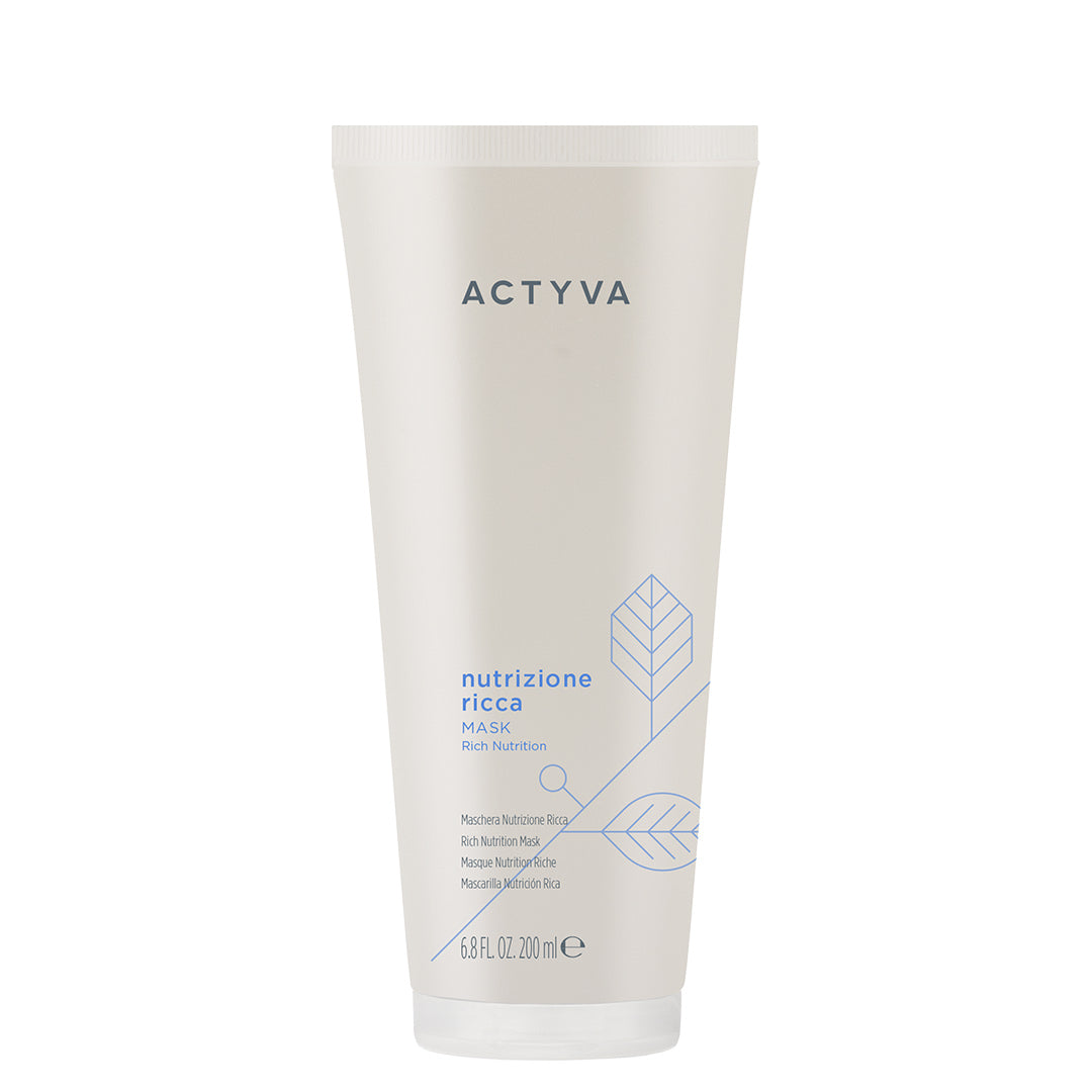 Actyva Nutrizione Ricca Mask 200 ml – for Tørt og Skadet Hår