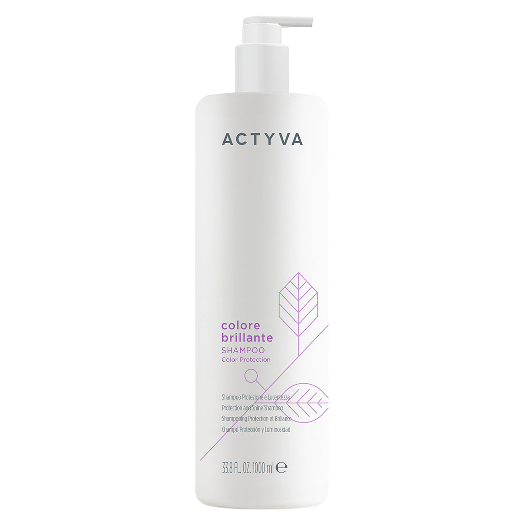 Actyva Colore Brillante Shampoo 1000 ml – for Farget og Behandlet Hår