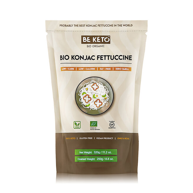 KETO Konjac Fettuccine 320 g - Ris, pasta & nudler - JK-Shop