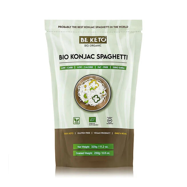 KETO Konjac Spaghetti 320 g - Ris, pasta & nudler - JK-Shop