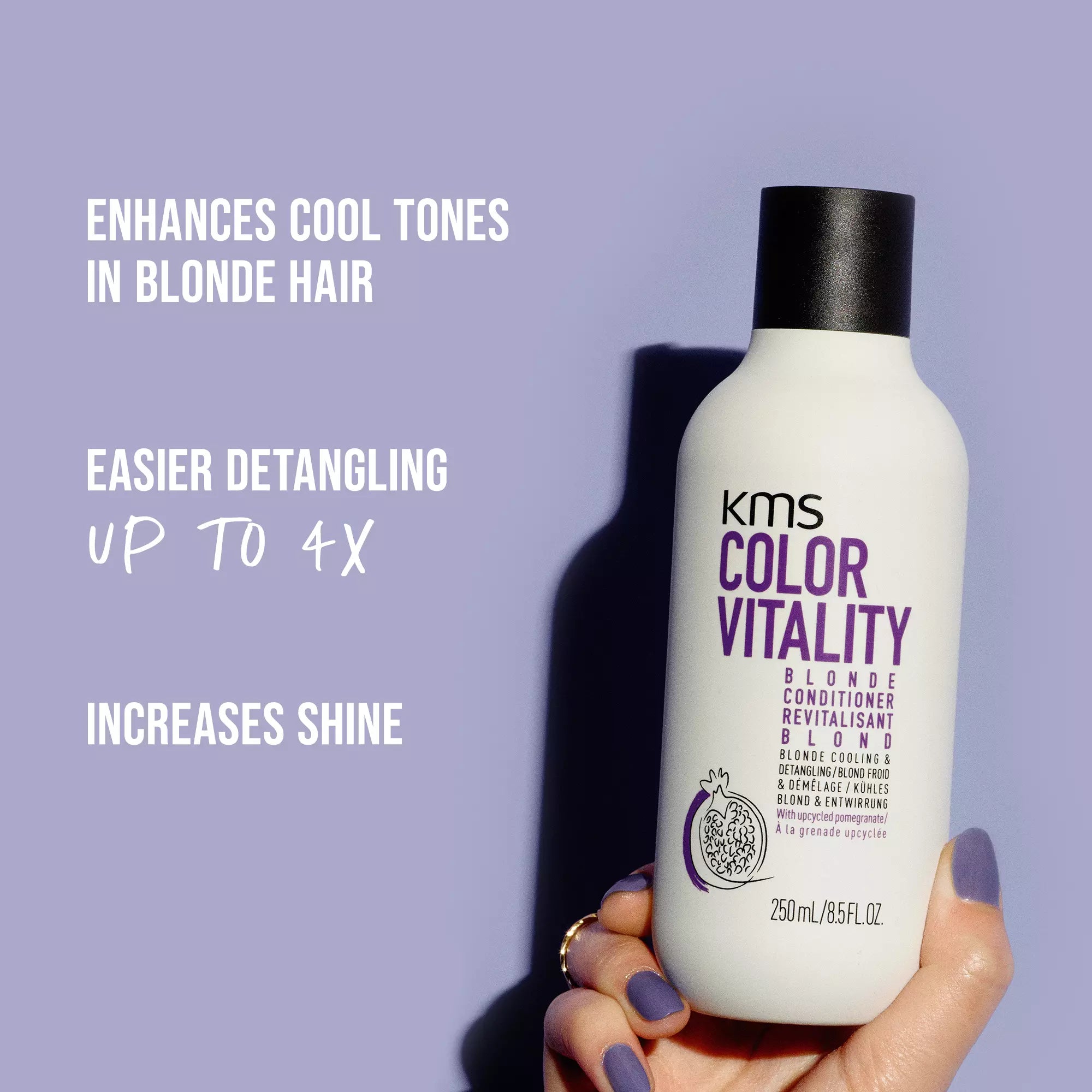 KMS, COLORVITALITY Blonde Conditioner 250 ml - Balsam - JK-Shop