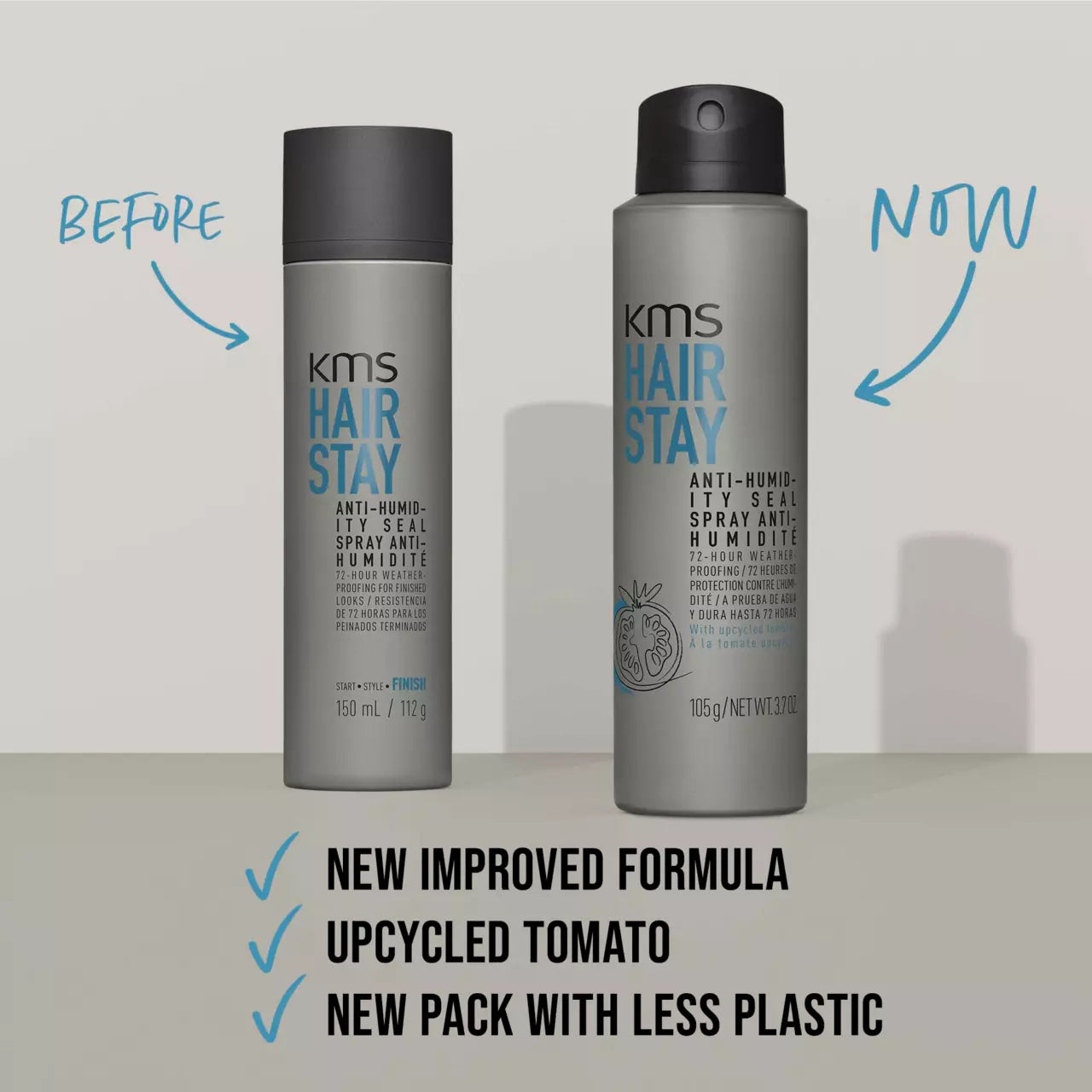 KMS, HairStay Anti-Humidity Seal 75 ml - Finishing spray - JK-Shop