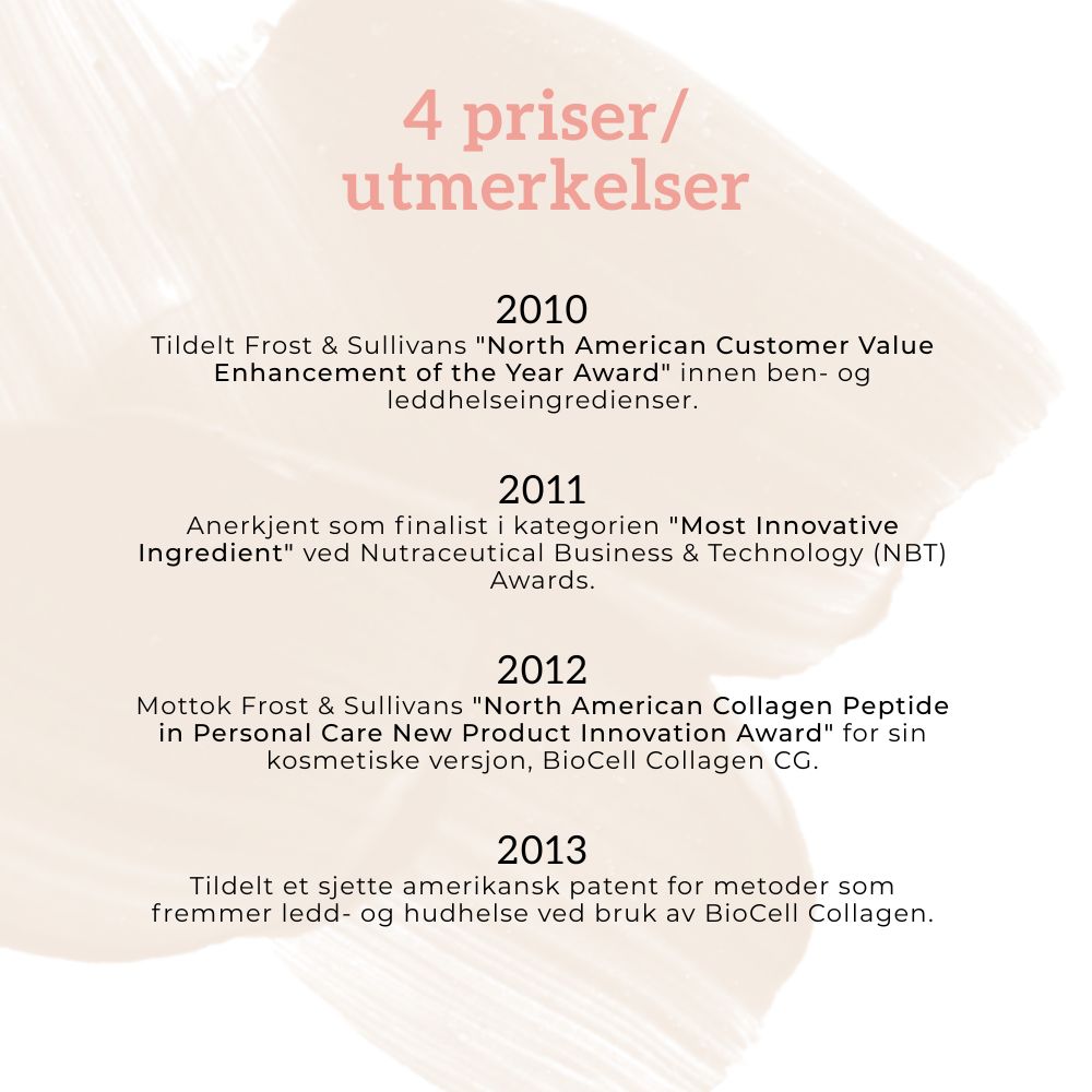 KOLLAGEN 2, HYALURONSYRE & FURUBARK - Vitaminer og kosttilskudd - JK-Shop