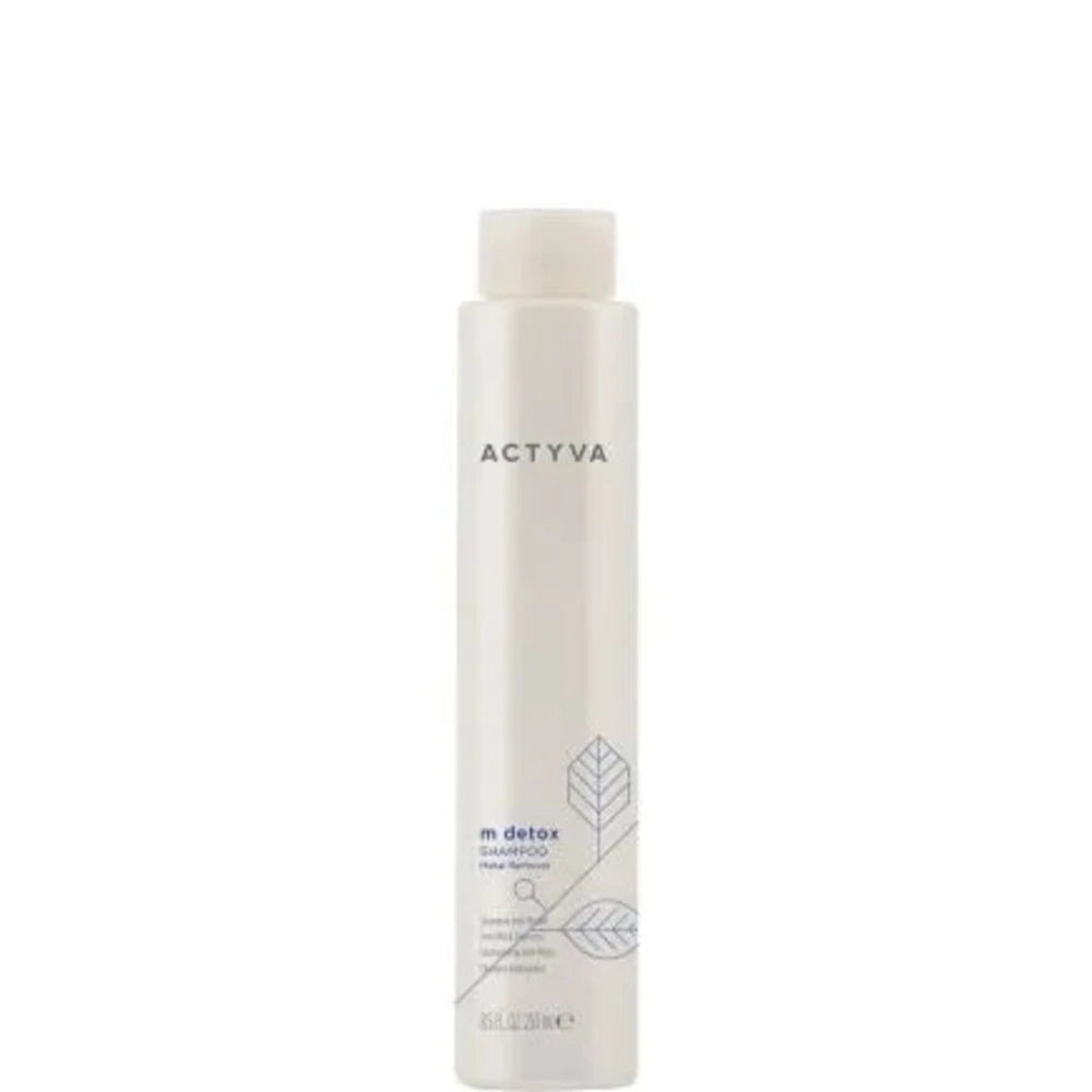Actyva M Detox Metal Remover Shampoo – Fjerner Metallioner og Urenheter for Rent, Sterkt og Glansfullt Hår