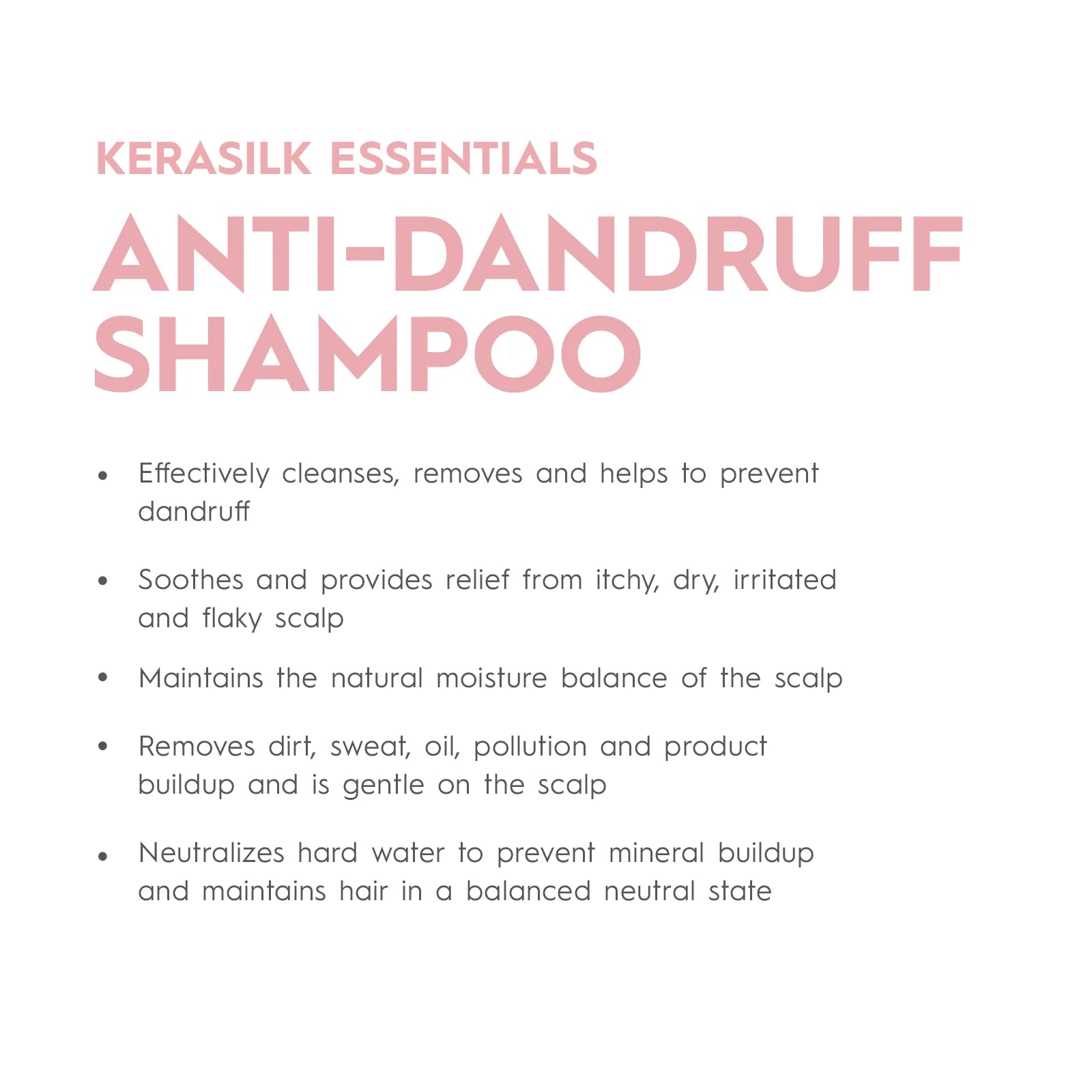 Kerasilk Essentials, Anti-Dandruff Shampoo 250ml
