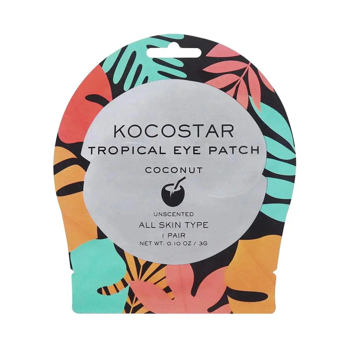 Kocostar Tropical Eye Patch Coconut-Øyemaske-JKSHOP