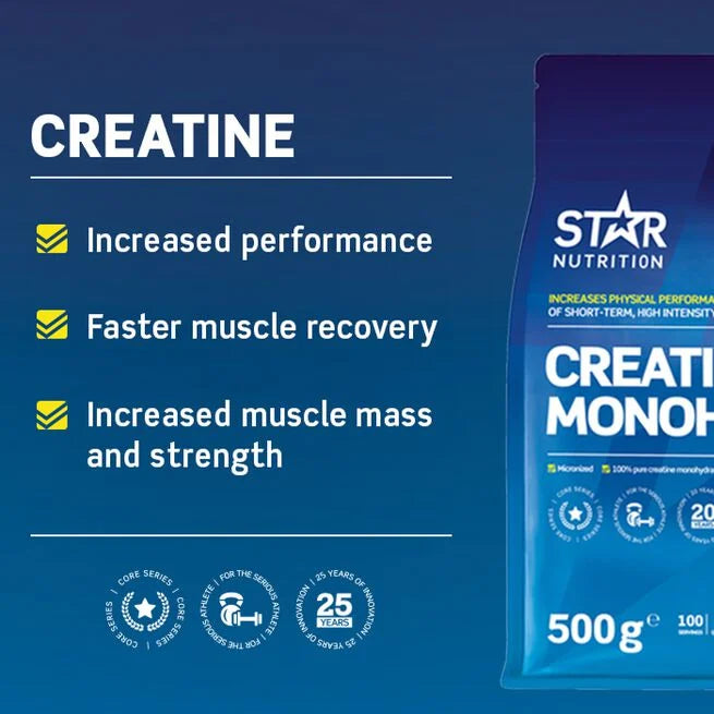 Kreatin Monohydrat 500 g - Kreatin monohydrat - JK-Shop