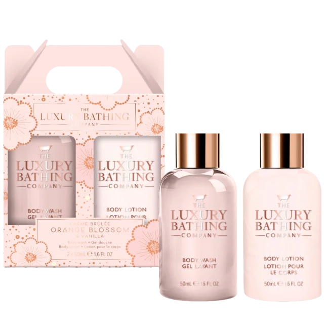 LBC Body Glow Duo Kit Orange Blossom & Vanilla - Såpe - og lotionsett - JK-Shop