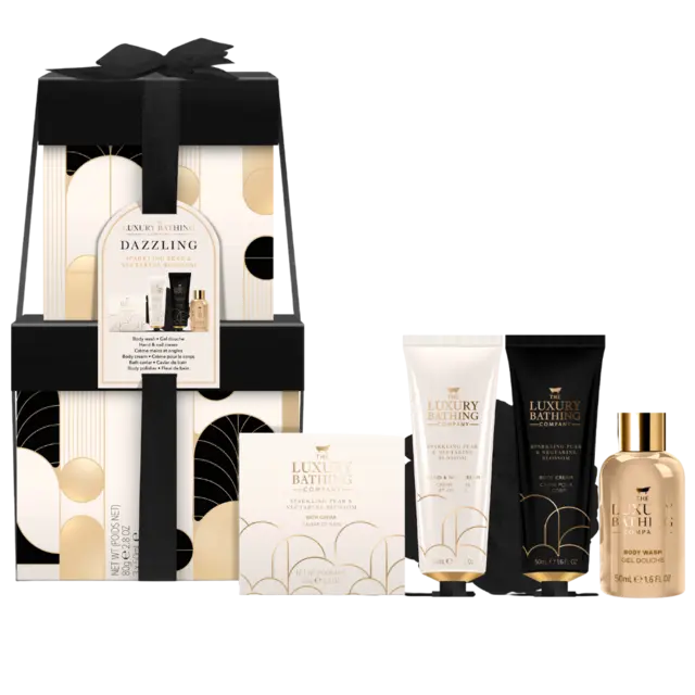 LBC Dazzling Kit Sparkling Pear & Nectarine Blossom - Såpe - og lotionsett - JK-Shop