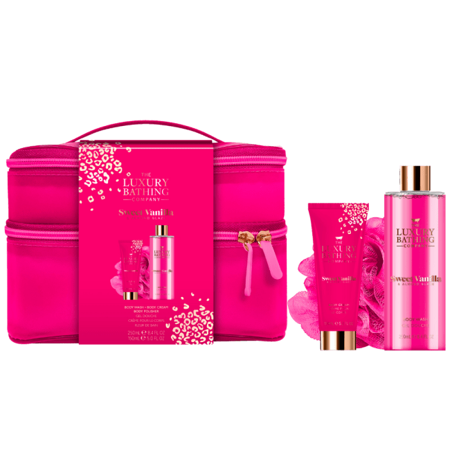 LBC Escape Kit Sweet Vanilla & Almond Glaze - Såpe - og lotionsett - JK-Shop