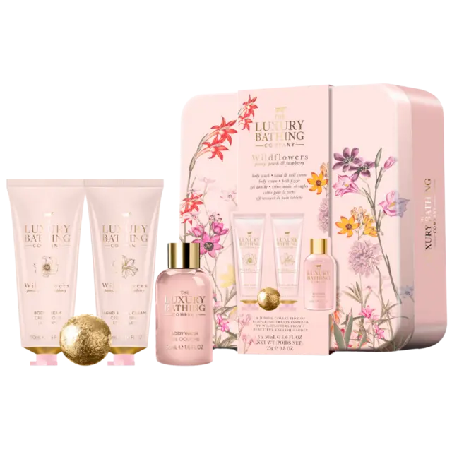 LBC Relax & Unwind Kit Peony, Peach & Raspberry - Såpe - og lotionsett - JK-Shop