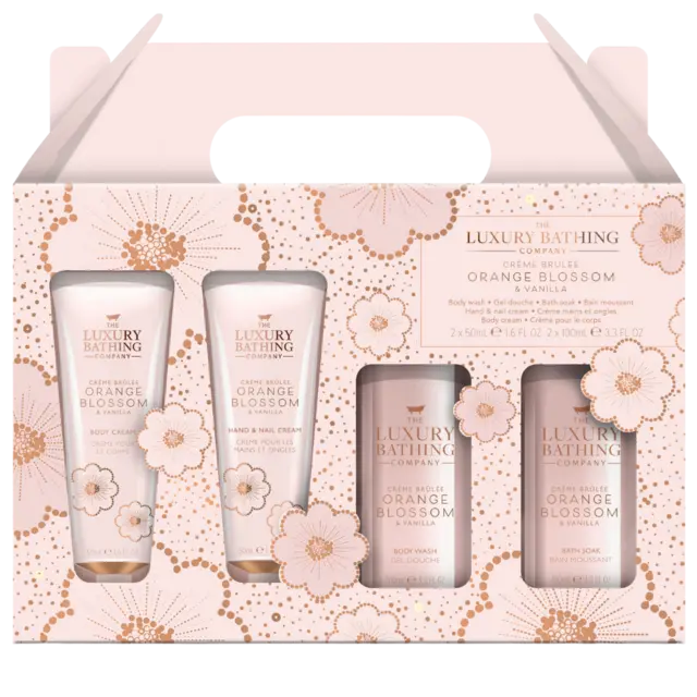LBC Top to Toe Essentials Kit Orange Blossom & Vanilla - Såpe - og lotionsett - JK-Shop