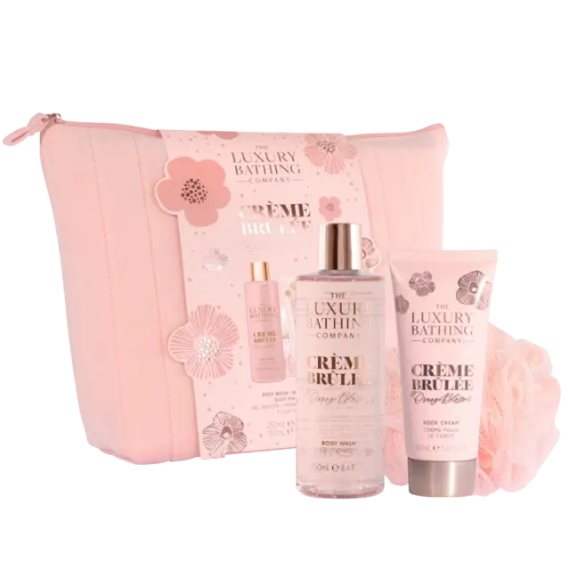 LBC Weekend Escape Creme Brulee, Orange Blossom & Vanilla - Såpe - og lotionsett - JK-Shop