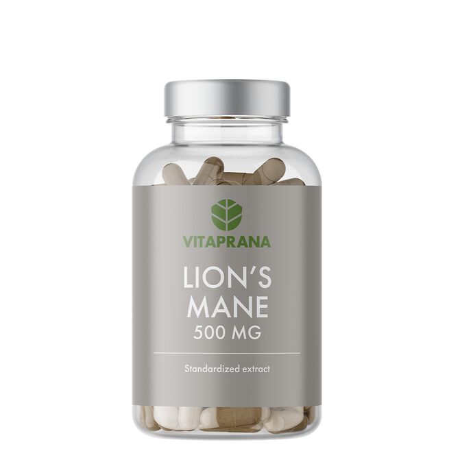 Lions Mane 500 mg 100 kapsler - Mikronæringsstoffer - JK-Shop