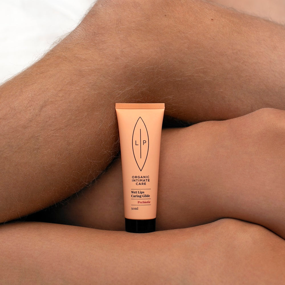 Lip Intimate Care Wet Lips Caring Glide Prebiotics 50ml - Glidemiddel - JK-Shop