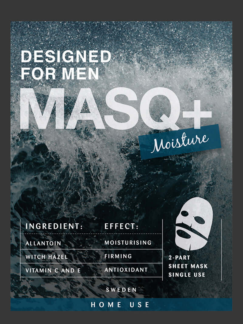 MASQ+ Moisture- For Men (5Pack)-Ansiktsmaske-JKSHOP