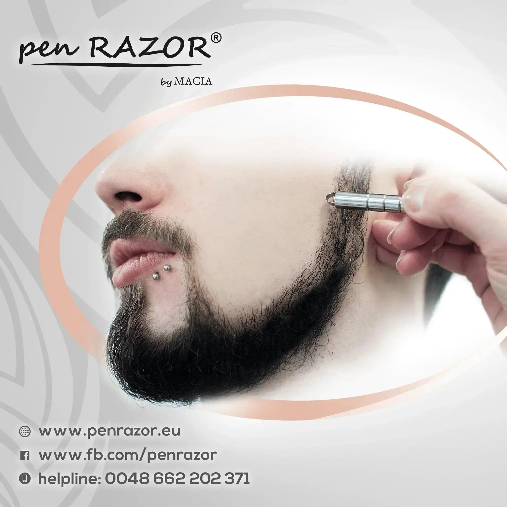 Magia Pen Razor-Barberhøvel-JKSHOP
