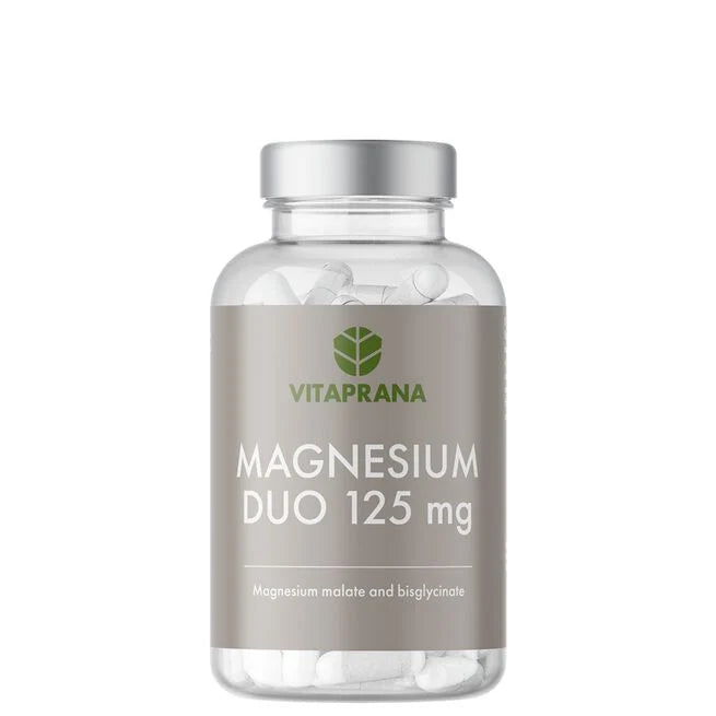 Magnesium Duo 125 mg 100 kapsler - Mikronæringsstoffer - JK-Shop