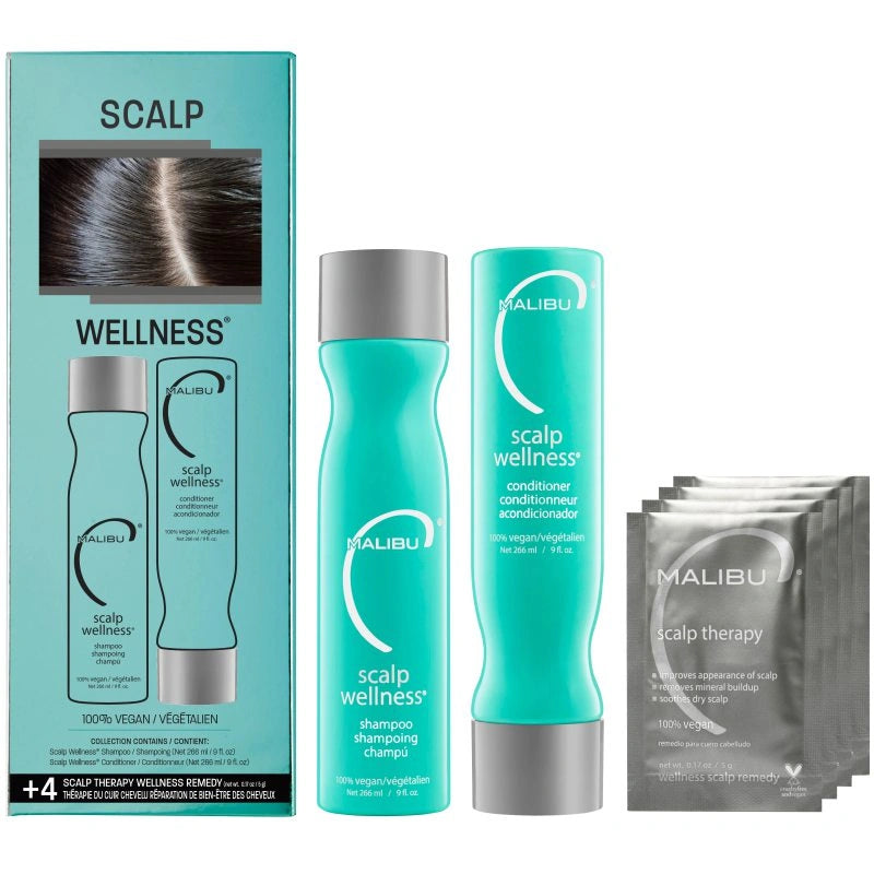 Malibu C, Scalp Therapy Collection Kit - Hårpleiesett - JK-Shop