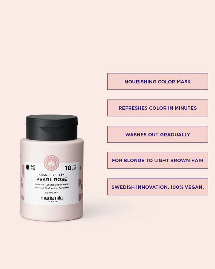 Maria Nila Color Refresh Pearl Rose 100 ml - Hårkur - JK-Shop