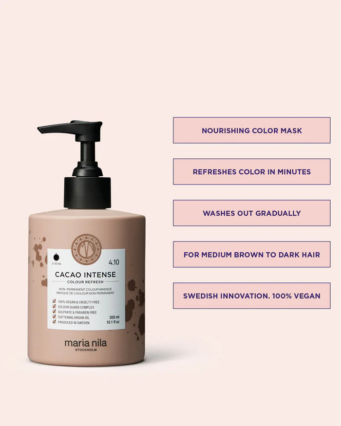 Maria Nila Colour Refresh Cacao Intense 300ml - Hårfarge - JK-Shop - bilde 4