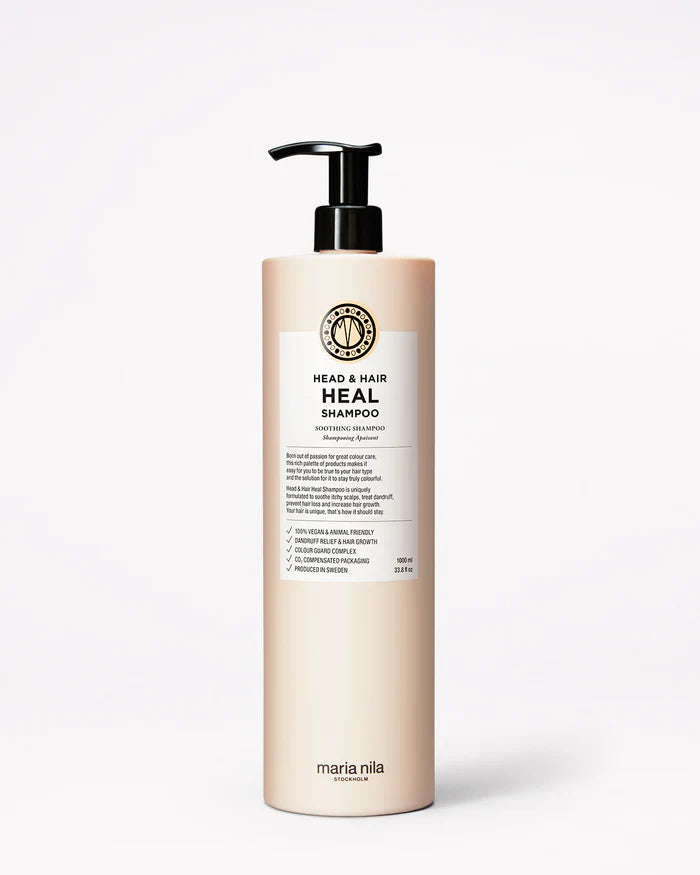 Maria Nila Head & Hair Heal Shampoo 1000ml-Sjampo-JKSHOP