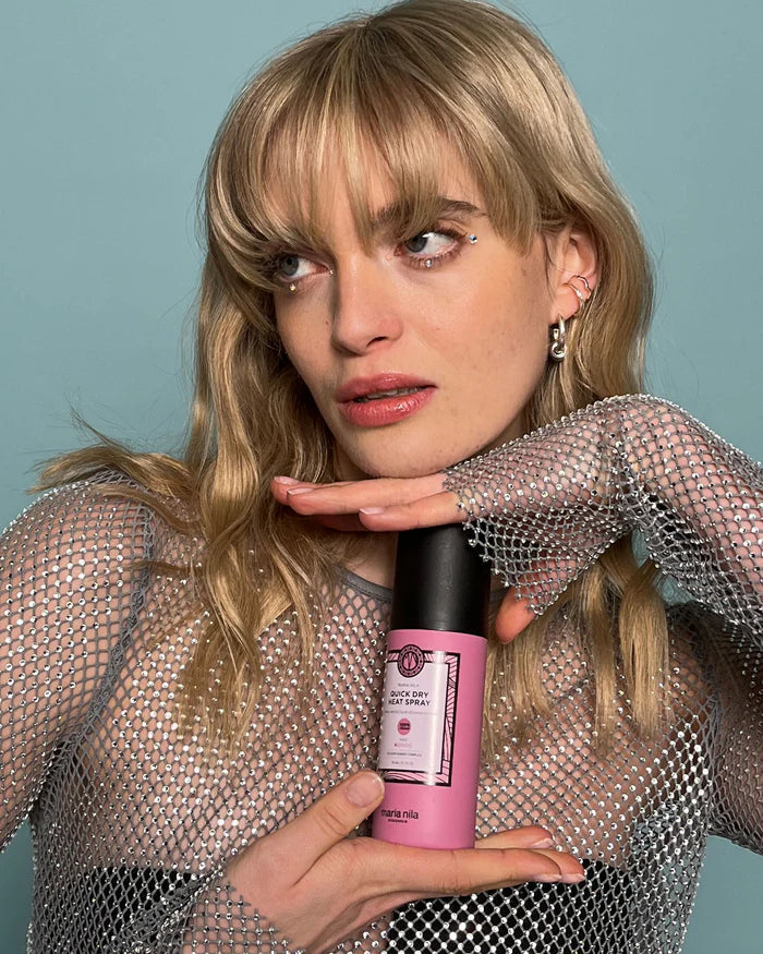 Maria Nila Quick Dry Heat Spray-Varmebeskyttelse-JKSHOP