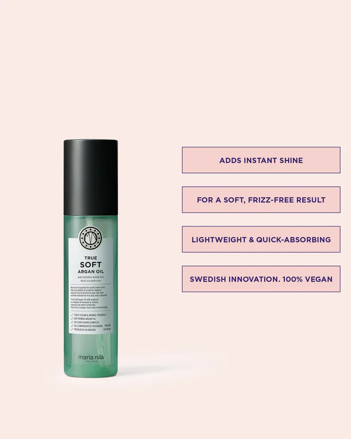 Maria Nila True Soft Argan Oil 100ml - Hårolje - JK-Shop - bilde 5