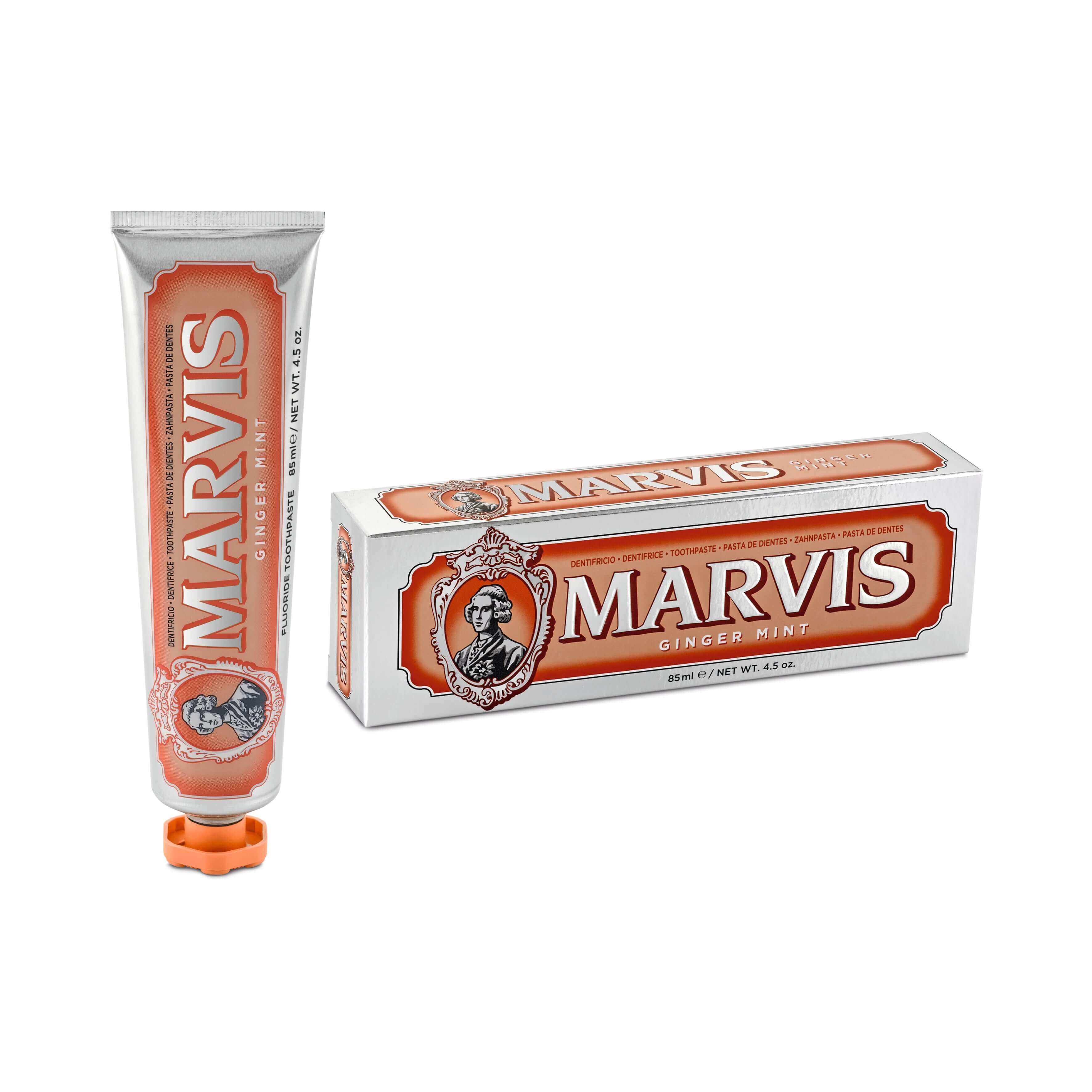 Marvis Ginger Mint Tannpasta, 25 ml - Tannpleie - JK-Shop